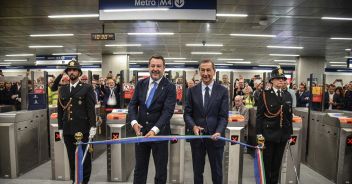 Milano inaugura la M4 tra San Cristoforo e Linate, le immagini e i dettagli della linea metropolitana