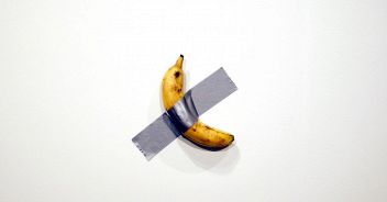 banana maurizio cattelan asta