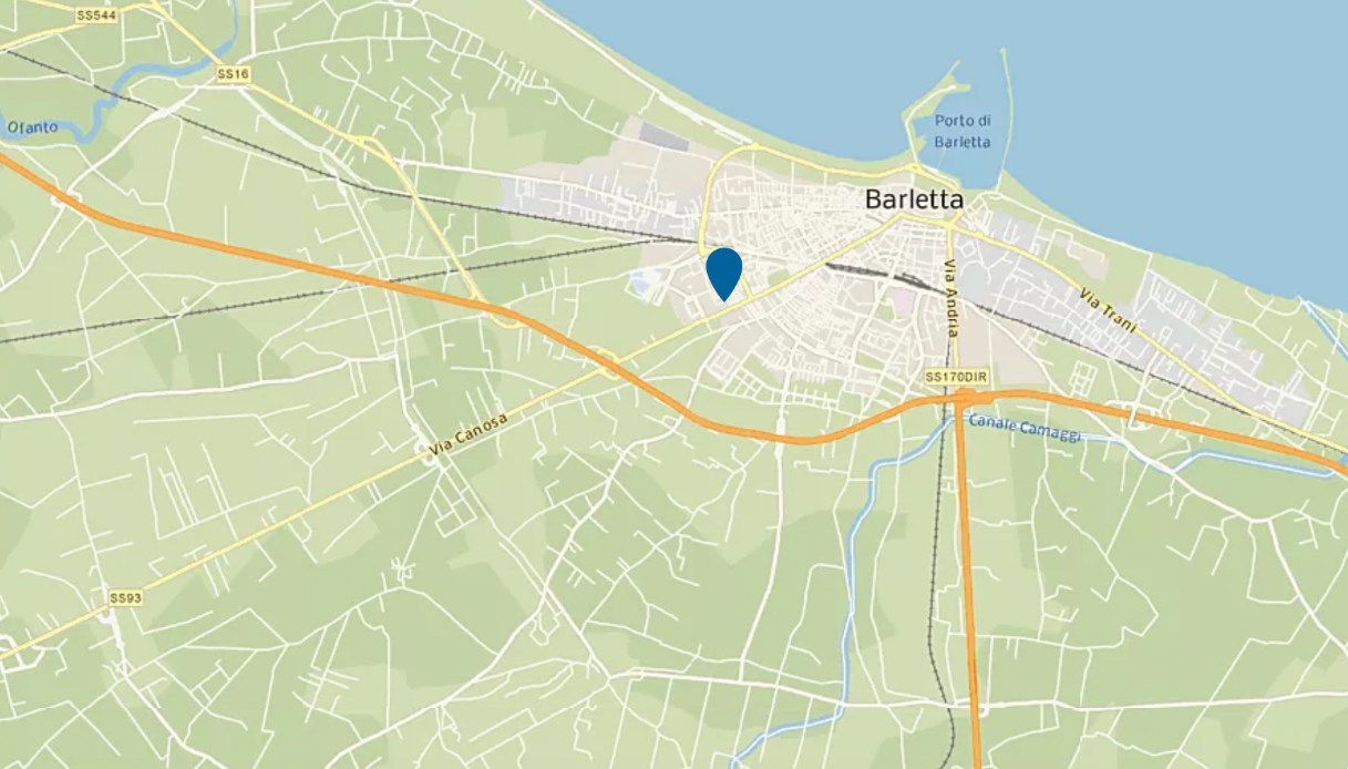 Mappa Barletta