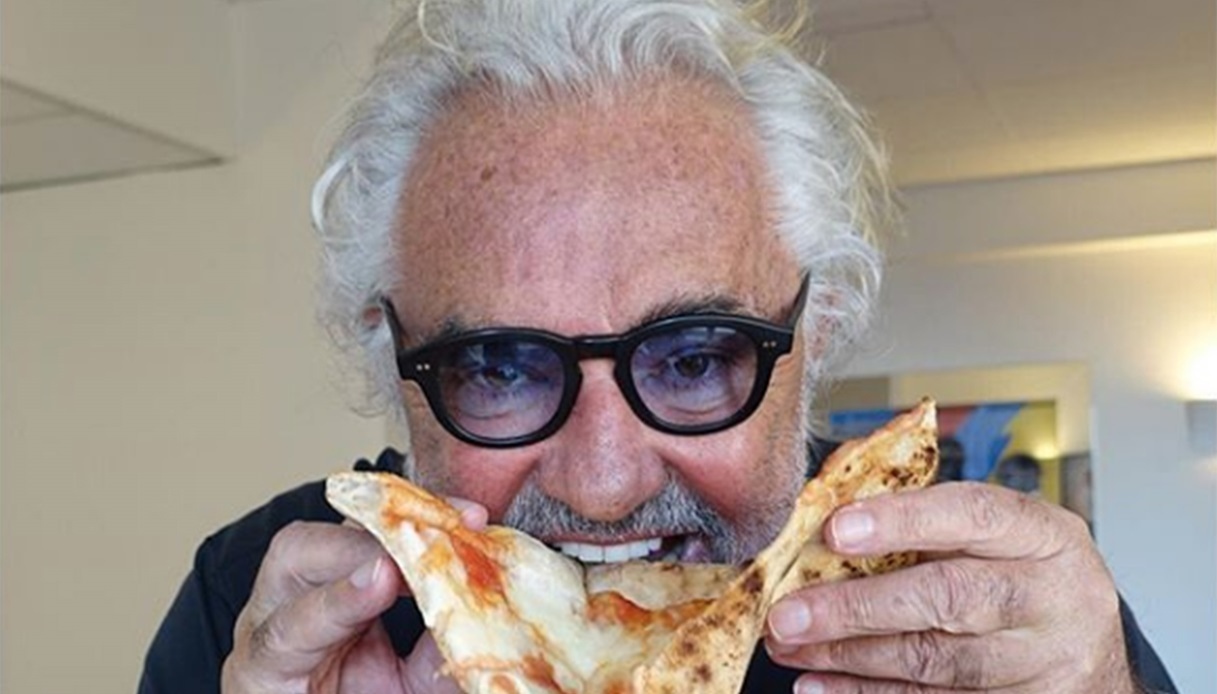 Flavio Briatore pizza denti