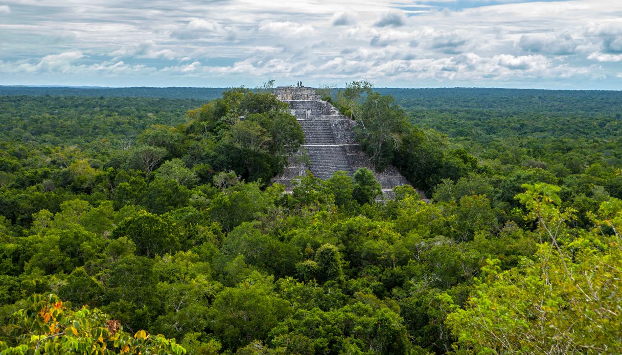 città Maya scoperta Messico Valeriana