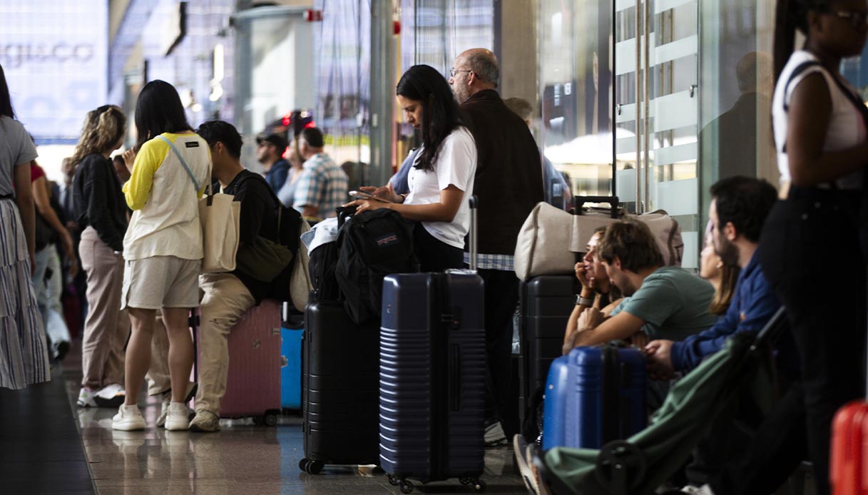 caos treni roma termini