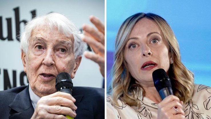 Corrado Augias contro Giorgia Meloni: "Ha una scarsa padronanza della lingua italiana", il motivo dell'attacco