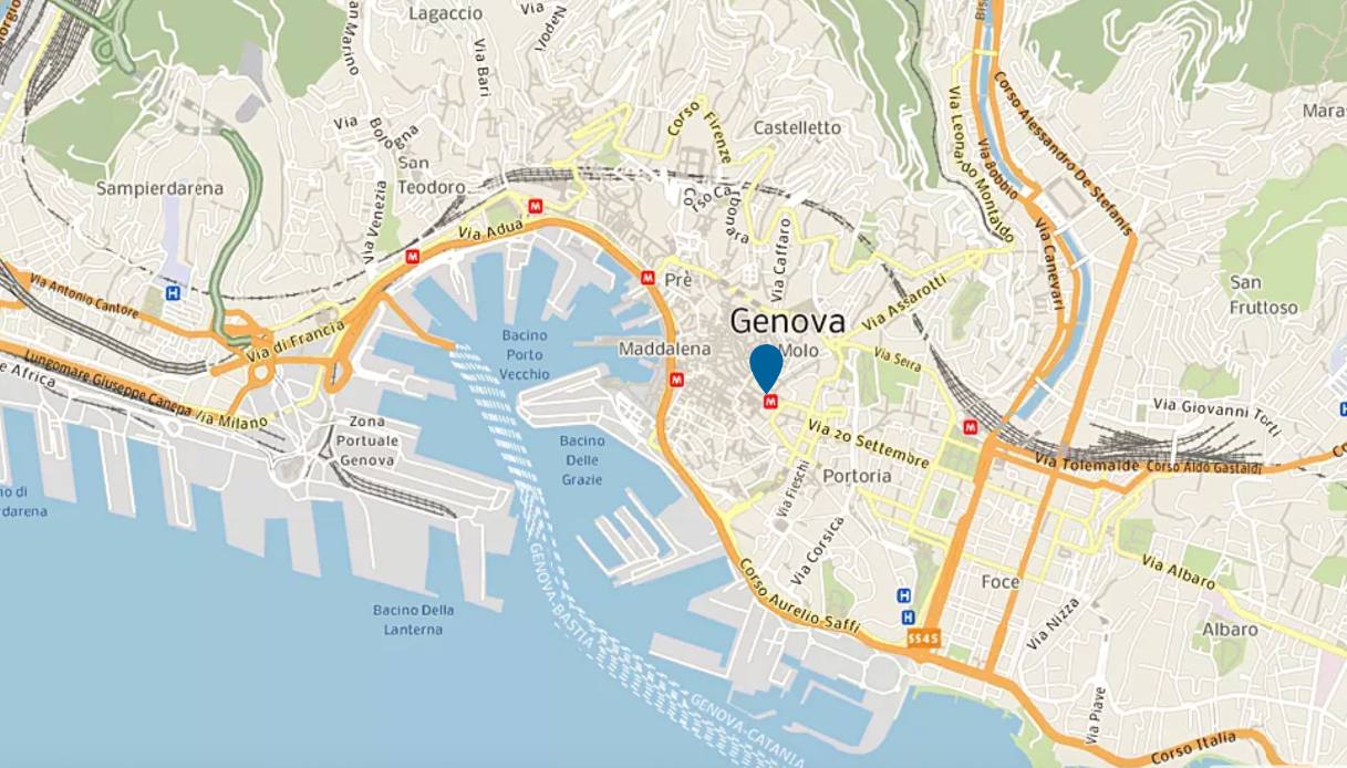 Mappa Genova