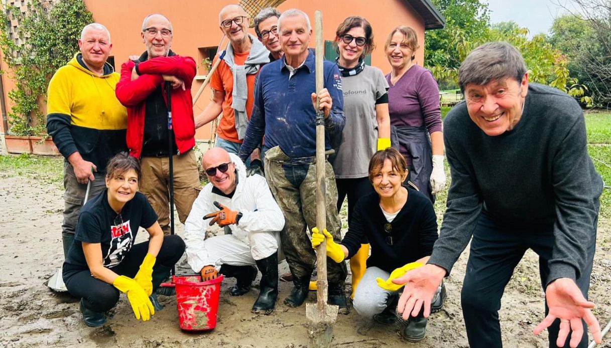 Gianni Morandi video alluvione