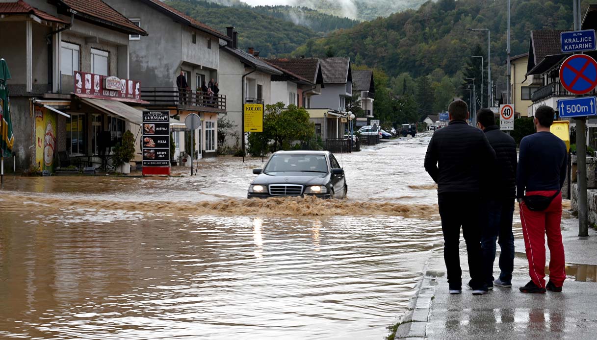inondazioni bosnia