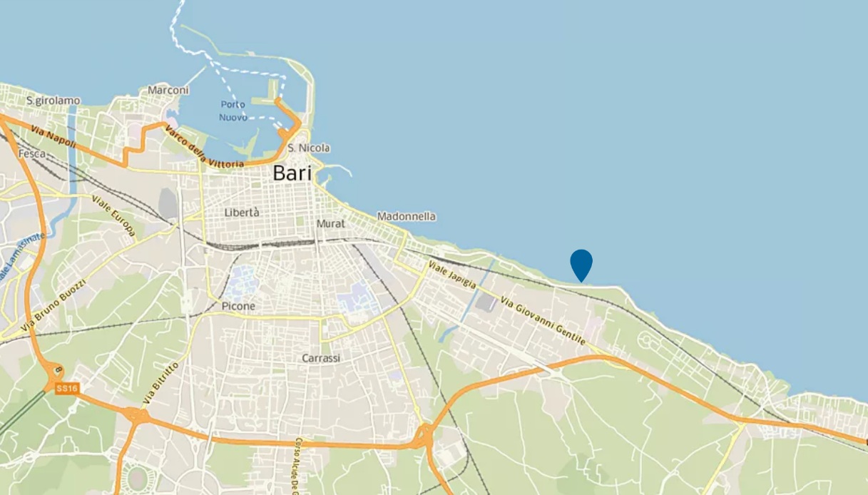 Mappa Bari