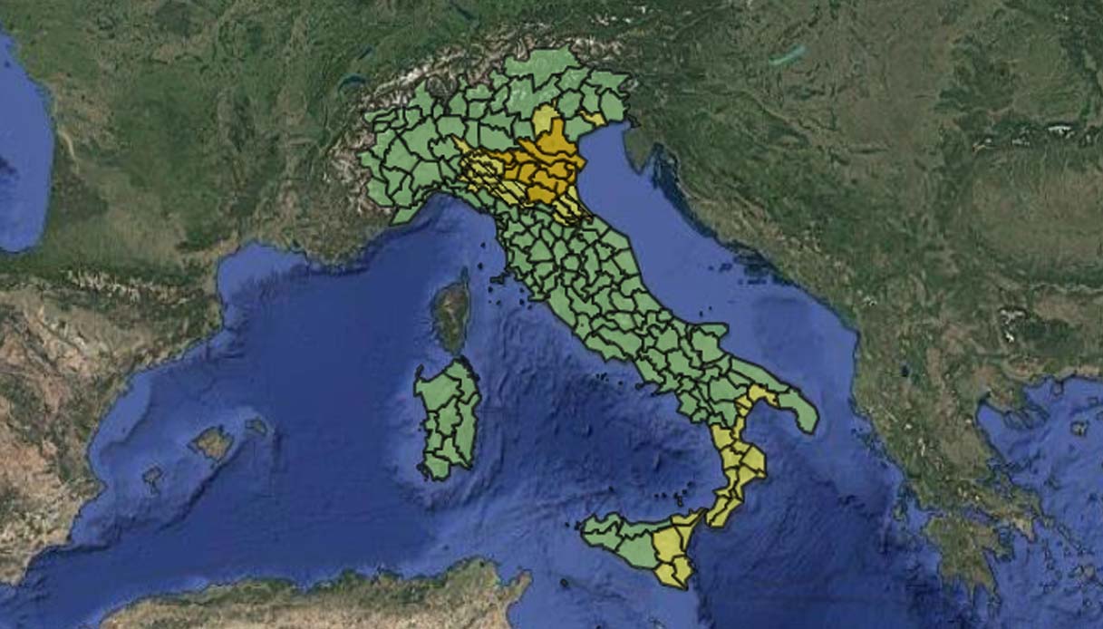 italia meteo freddo previsioni