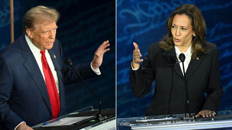 Kamala Harris Donald Trump in the polls