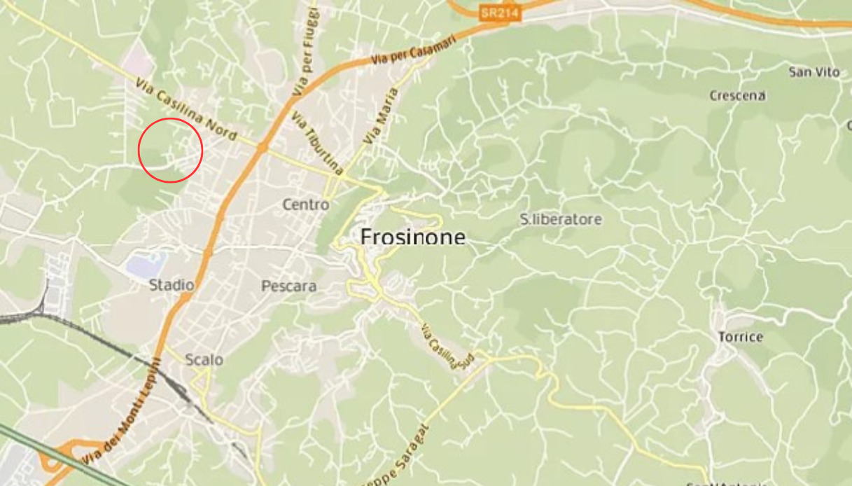 montone-frosinone-via-selva-casilina