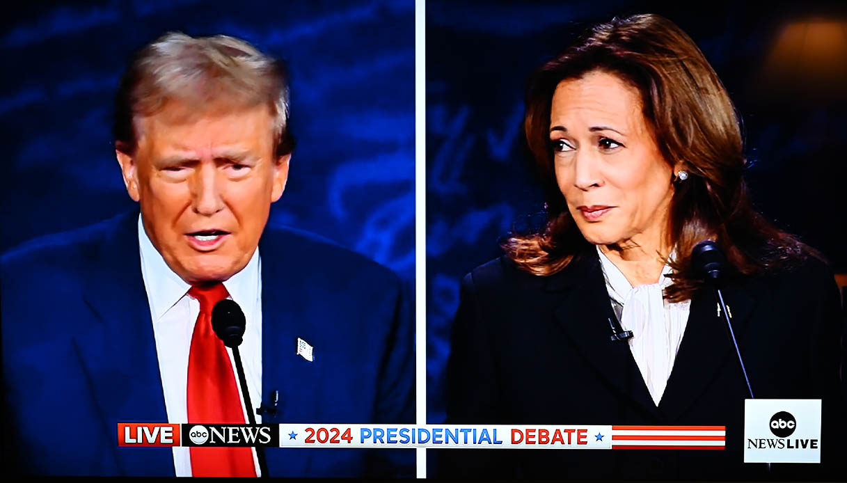 Kamala Harris e Donald Trump