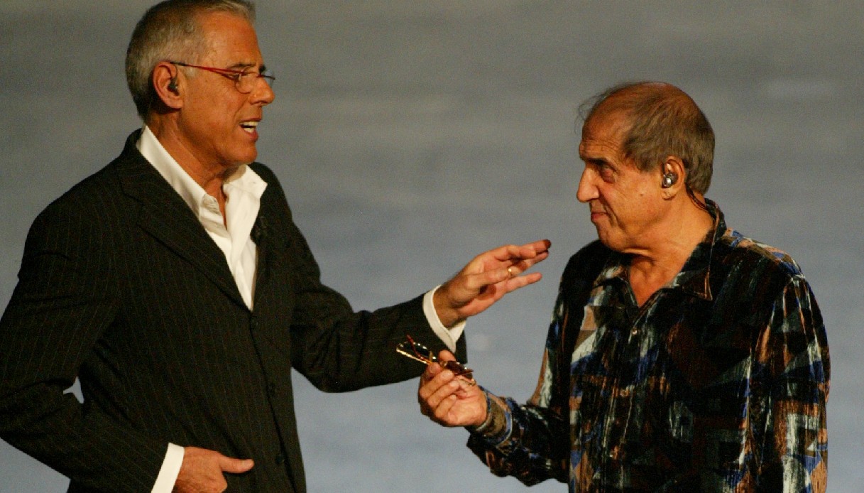 Adriano Celentano e Teo Teocoli