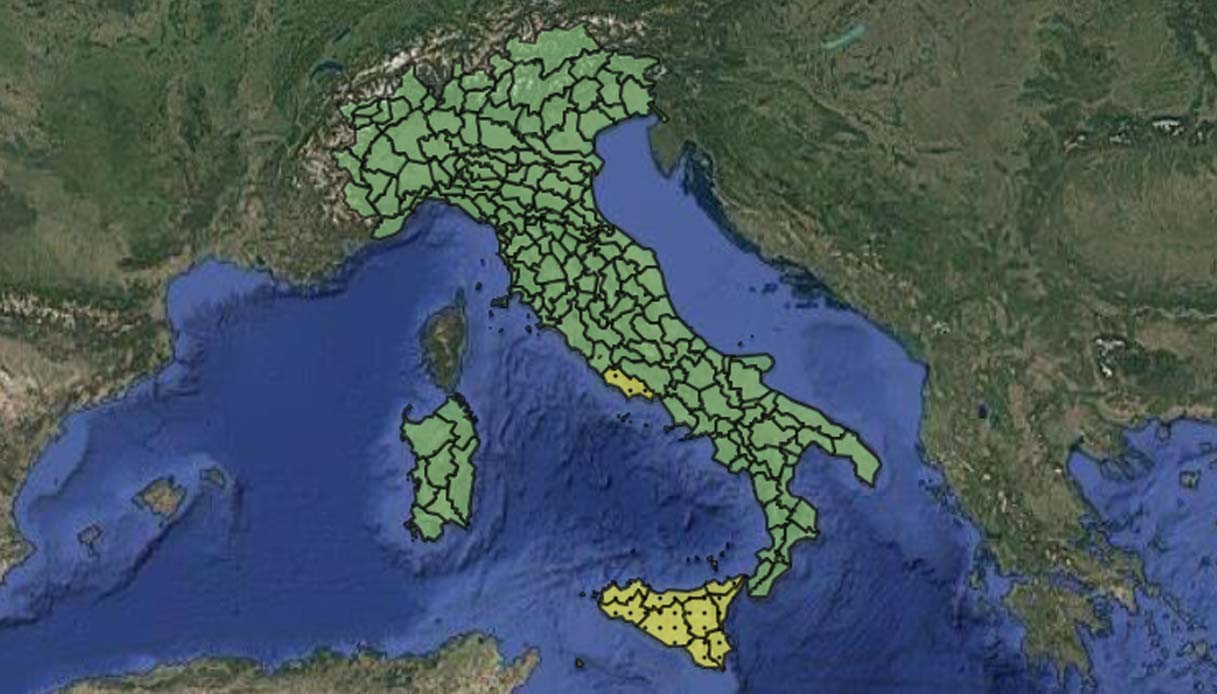 allerta meteo 8 novembre 2024