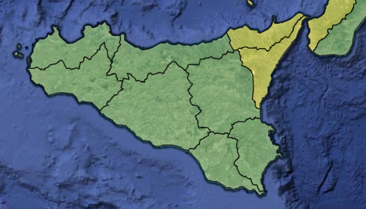 allerta meteo gialla sicilia catania