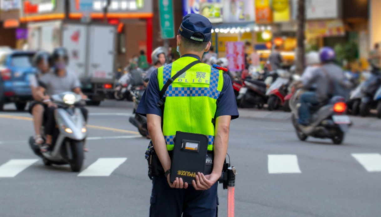 Polizia cinese