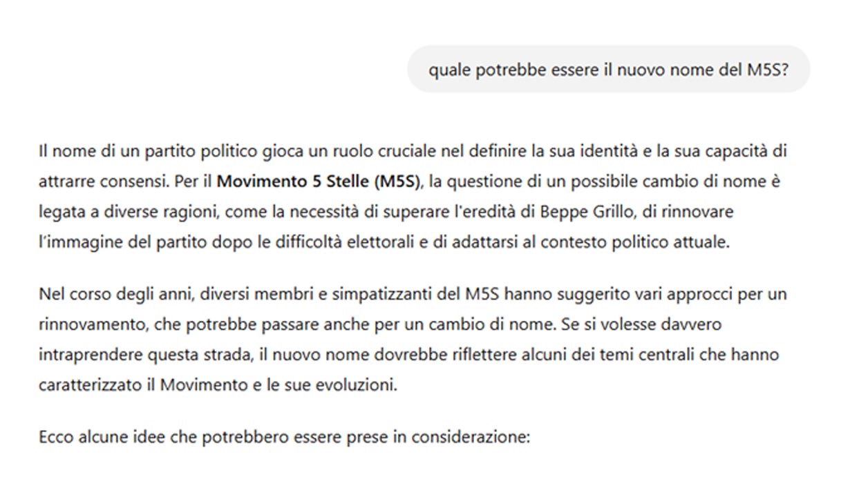 chatgpt nome m5s