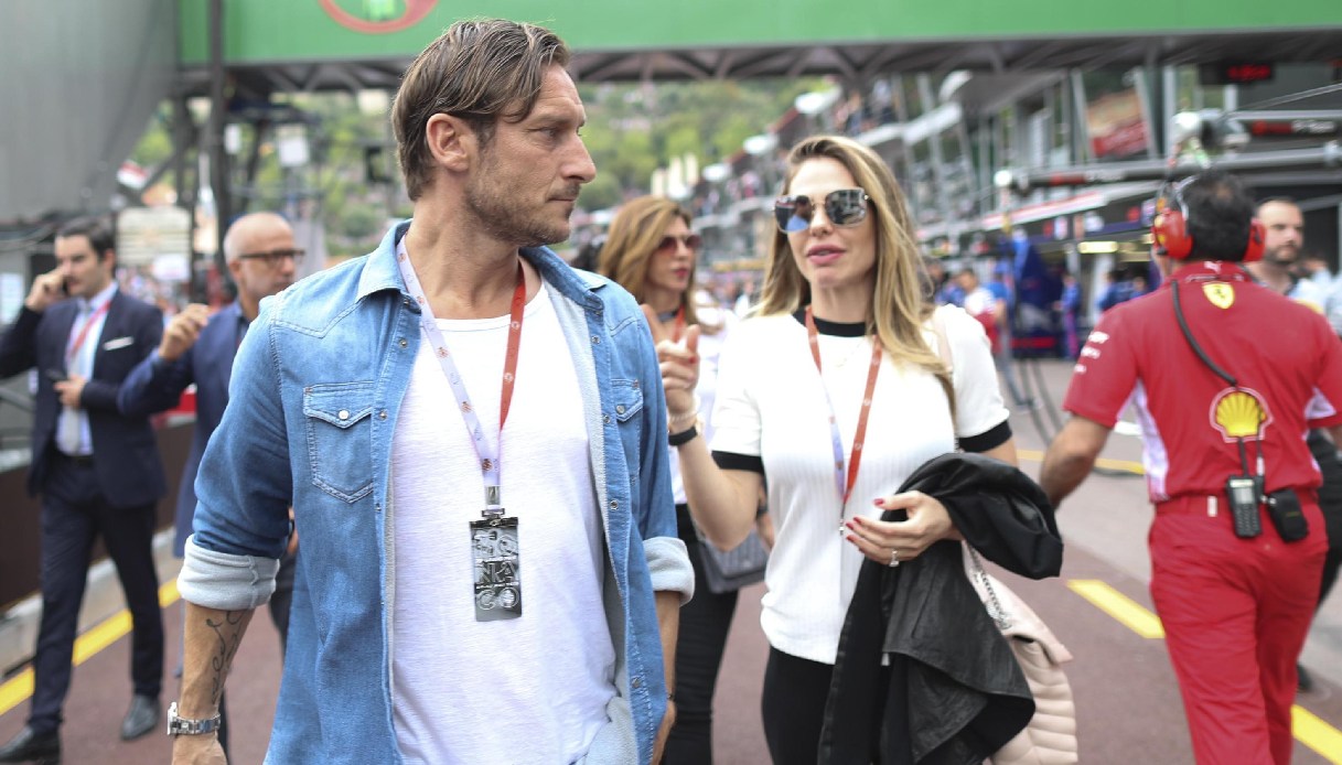 Francesco Totti e Ilary Blasi