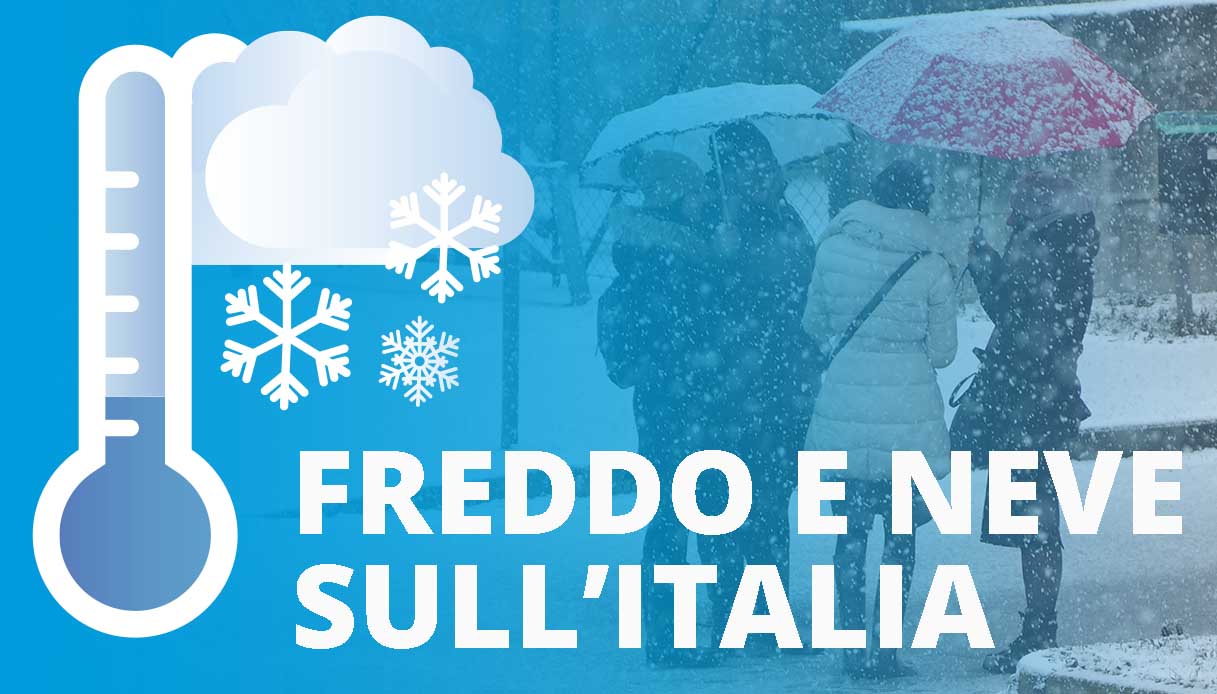 Freddo e neve sull