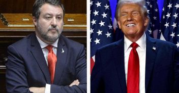 matteo-salvini-vestito-donald-trump-cravatta-rossa