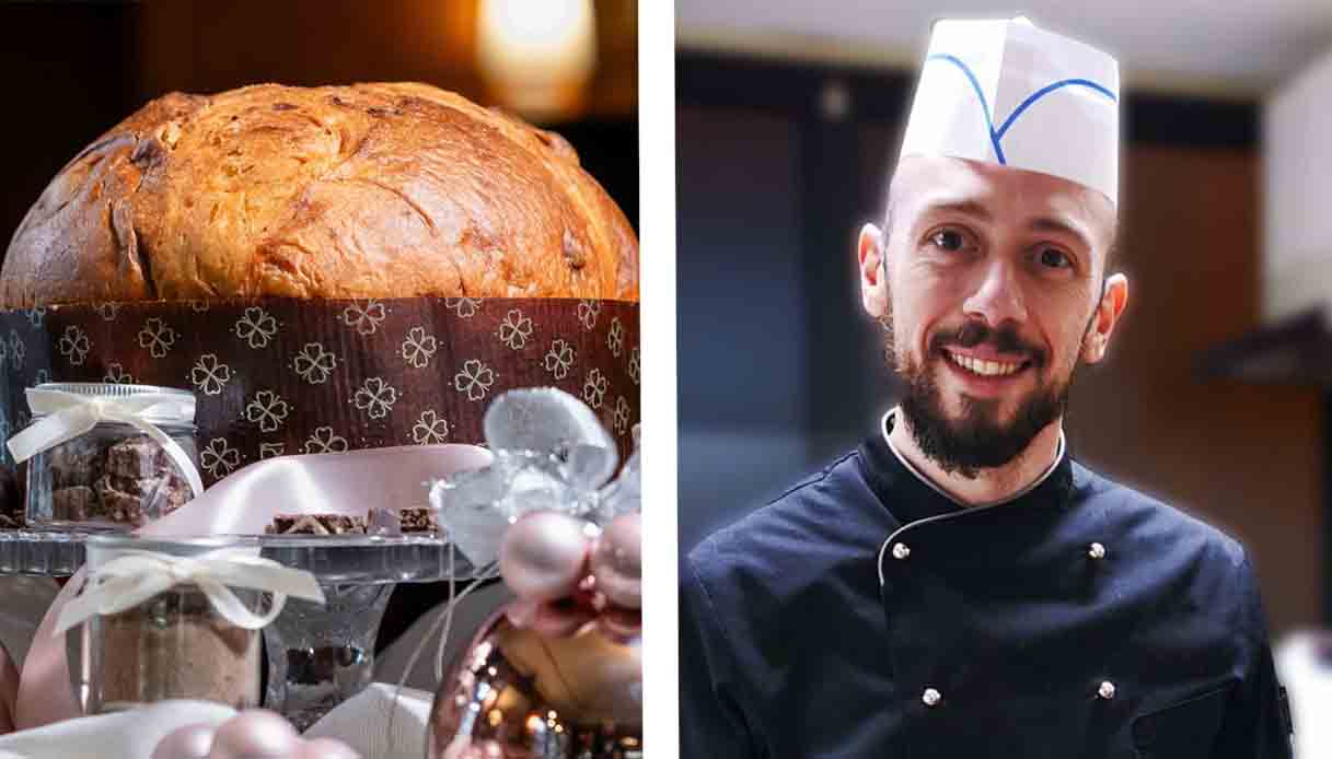 Panettone con farina di grilli e insetti caramellati in tavola a Natale: è il PanCriCri dello chef Davide Muro