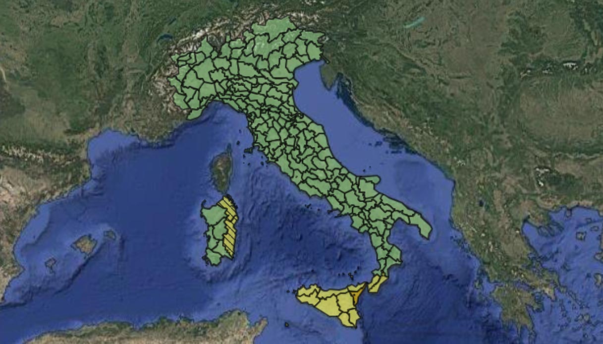 previsioni meteo allerta