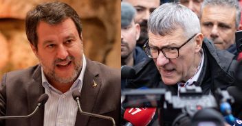 sciopero matteo salvini maurizio landini