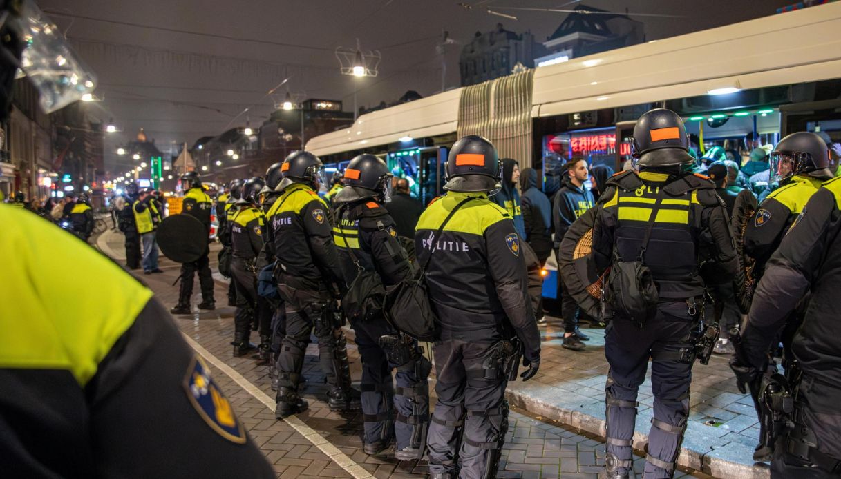 Scontri tifosi israeliani in Olanda