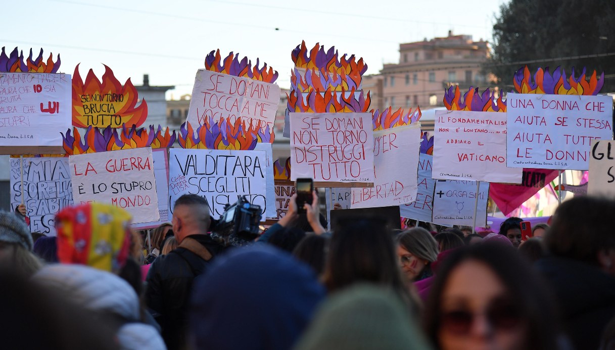 Valditara non una di meno roma