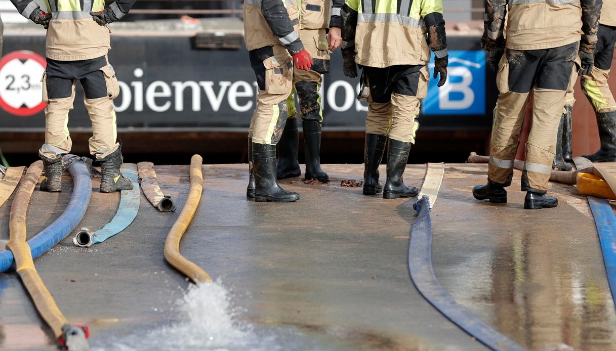 Valencia, vigili del fuoco