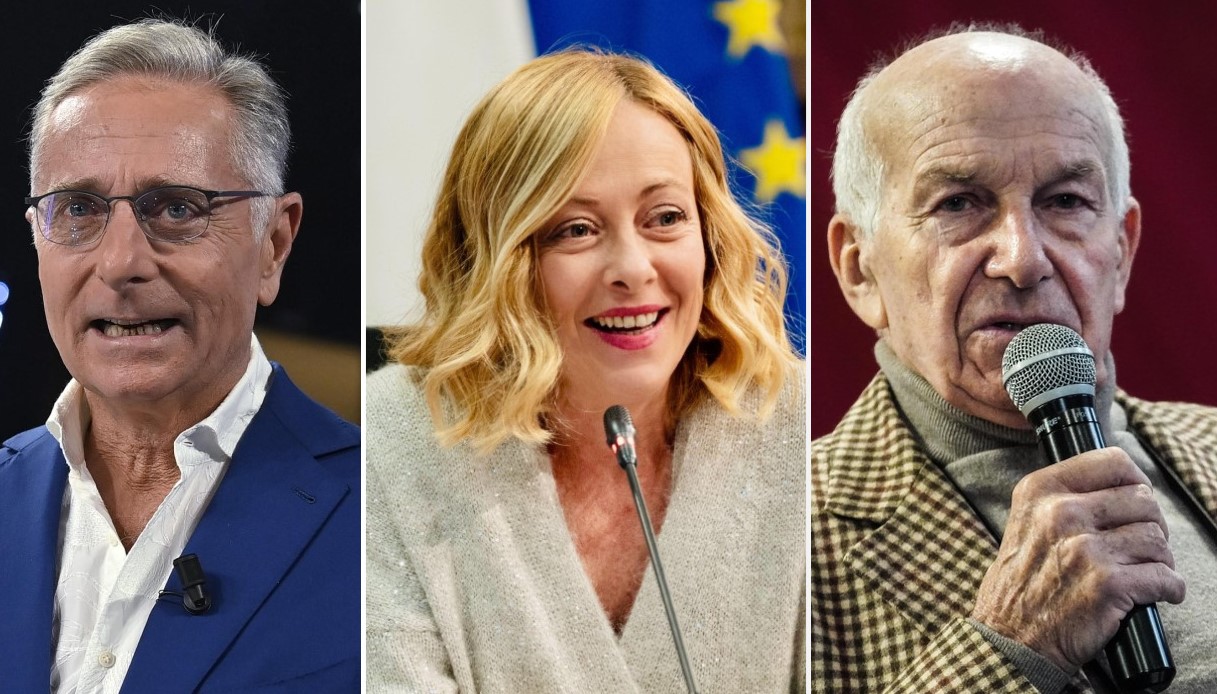 Meloni Bonolis Bertinotti Atreju 2024