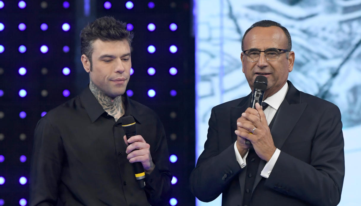 Fedez Sanremo Carlo Conti madre