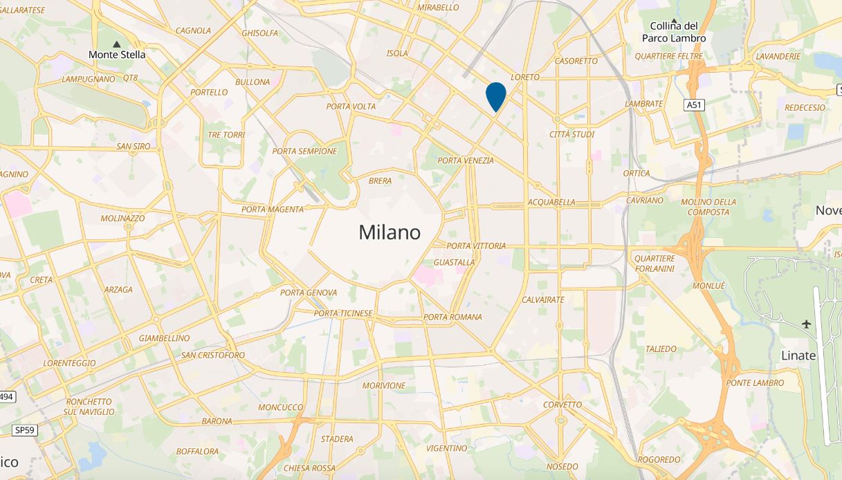 Milano fuga di gas in ristorante mappa