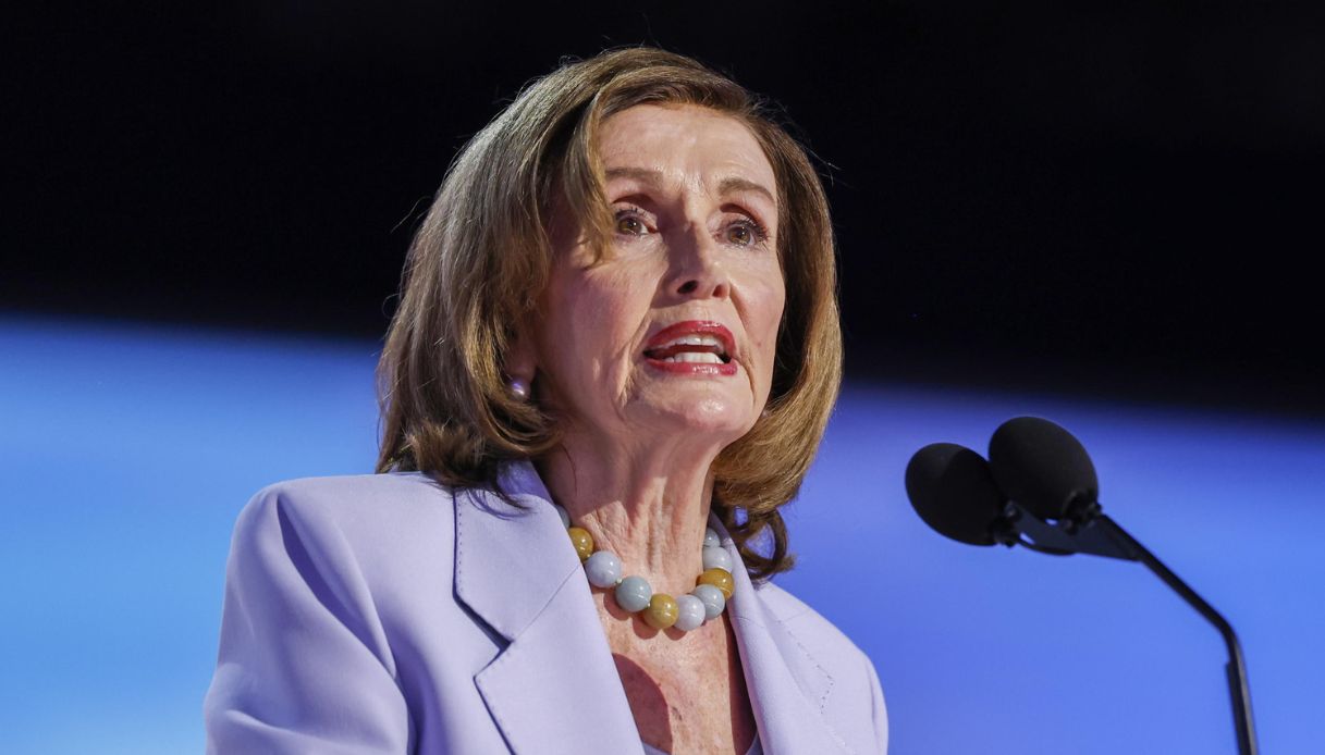 nancy pelosi Lussemburgo infortunio