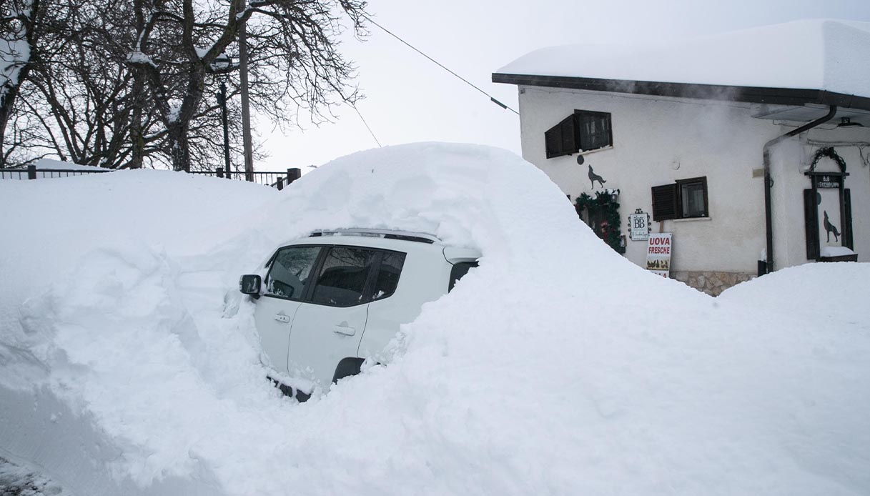 neve campo di giove