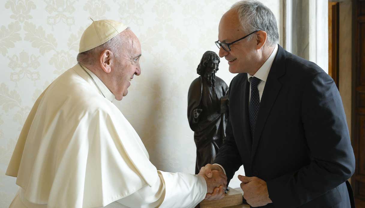 papa francesco giubileo sindaco gualtieri roma