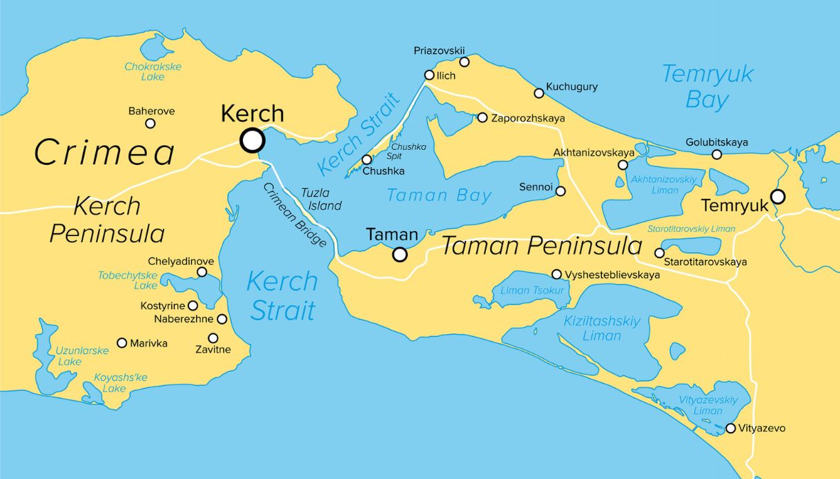 petroliere russe mar nero naufragio kerch