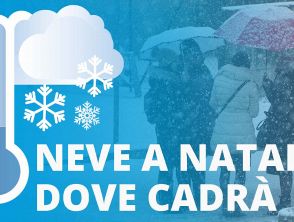 Neve a Natale per le previsioni meteo, Italia divisa tra sole e freddo: le regioni in cui cadranno i fiocchi