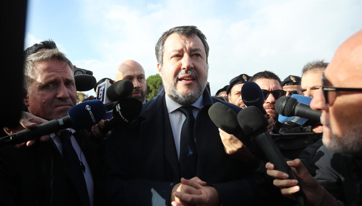 salvini processo open arms scanzi gruber