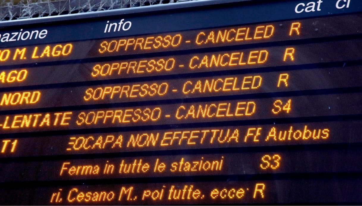 sciopero treni 13 dicembre 2024 Trenitalia