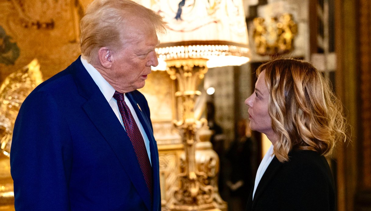 Donald Trump e Giorgia Meloni