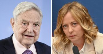 George Soros Giorgia Meloni