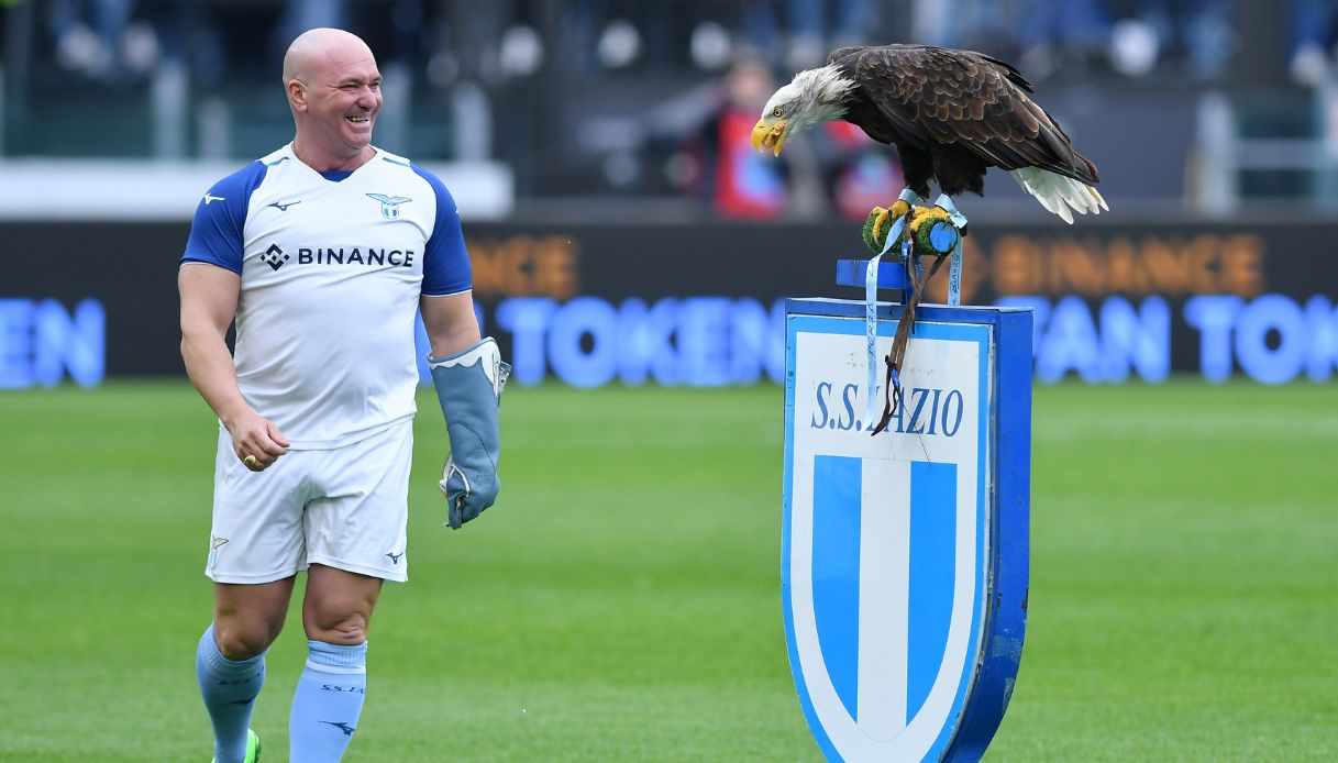 Il falconiere della Lazio Juan Bernabé