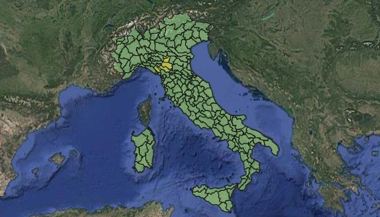 previsioni meteo freddo neve allerta