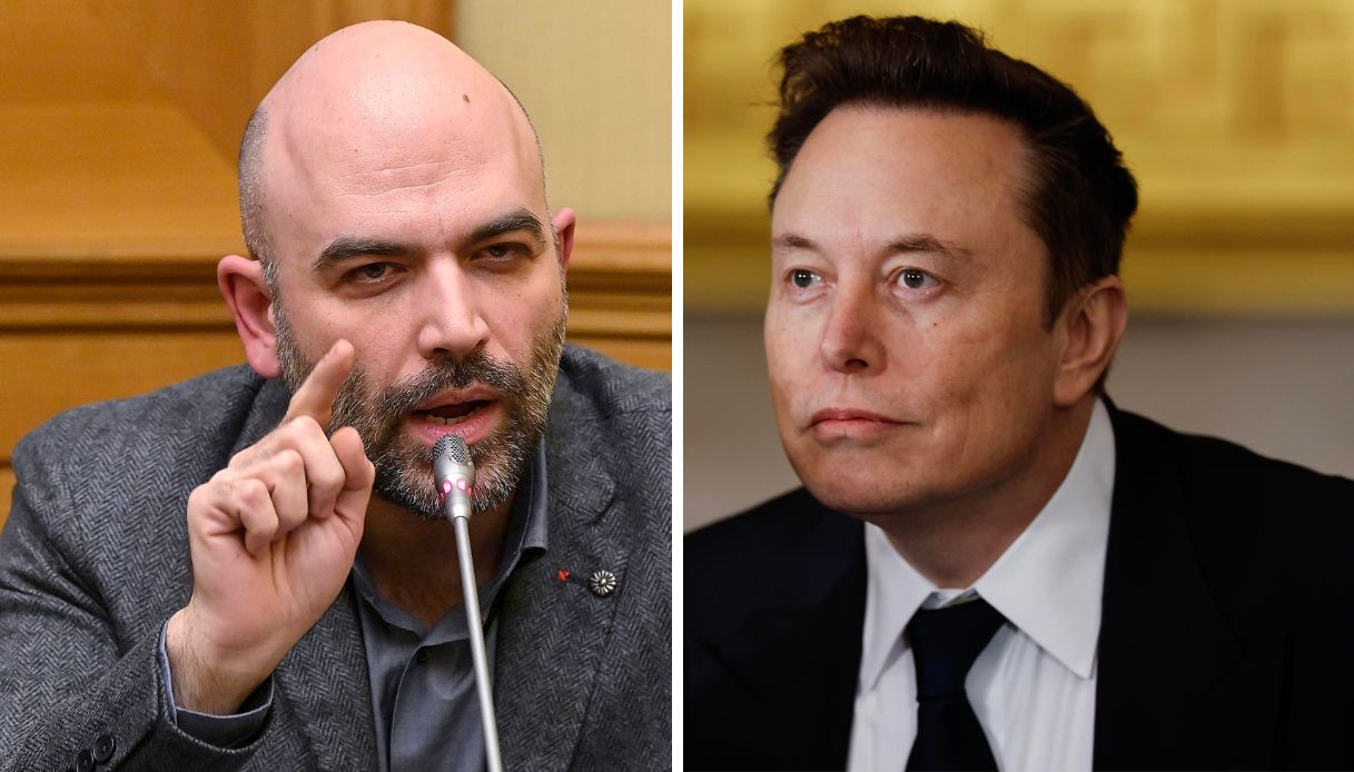 Saviano attacca Elon Musk dopo il presunto saluto romano, la rabbia dello scrittore: "Che tu sia maledetto"