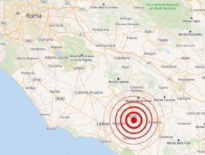 Doppia scossa di terremoto di magnitudo 2.8 e 2.5 a sud di Sezze vicino Latina: nessun danno a cose o persone