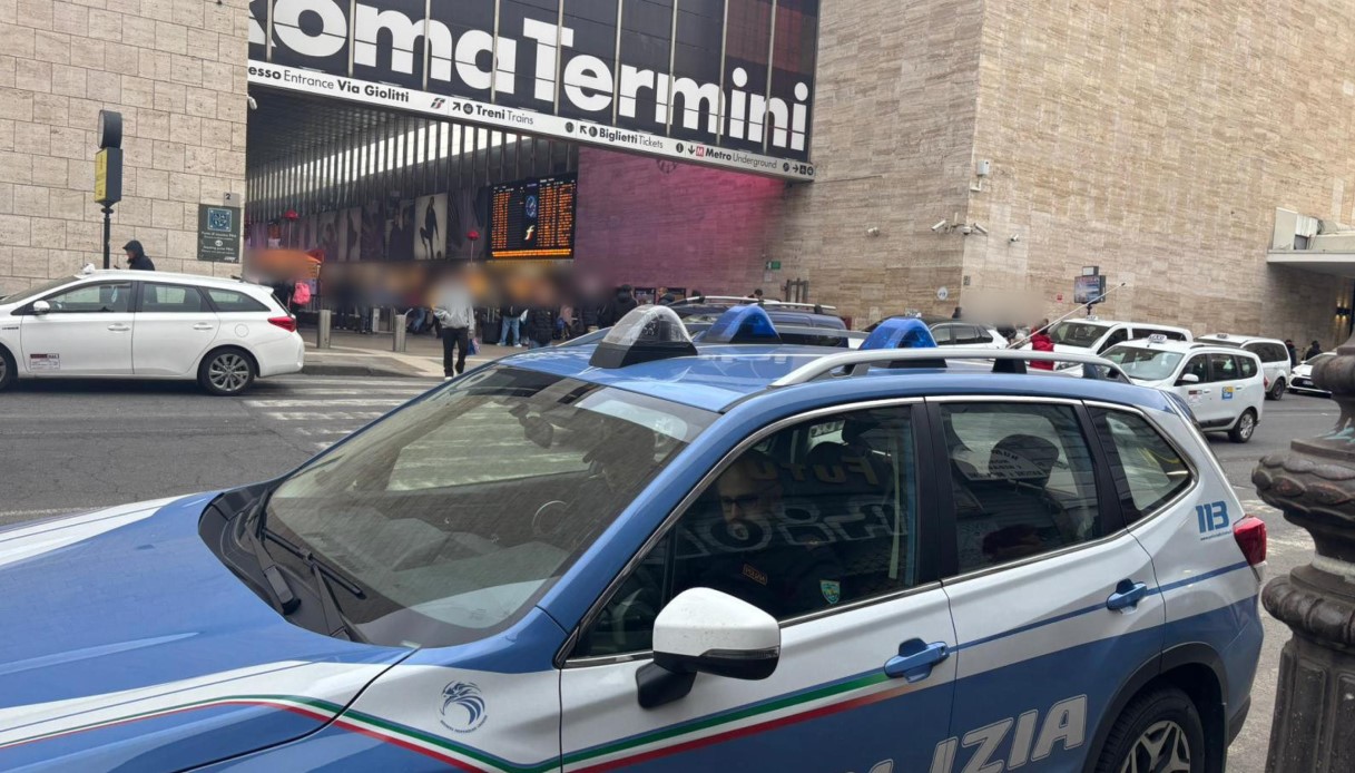 polizia stazione Termini Roma