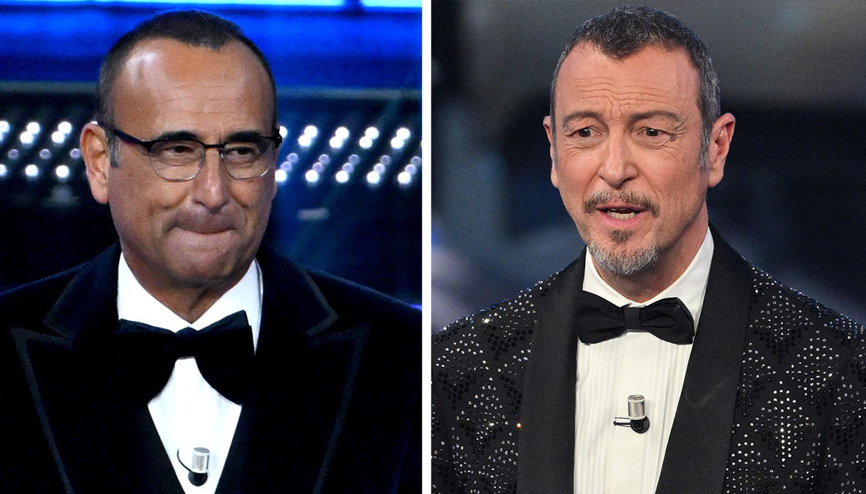 Ascolti Tv Sanremo 2025 con dati Auditel e share della serata cover e duetti: confronto Carlo Conti - Amadeus