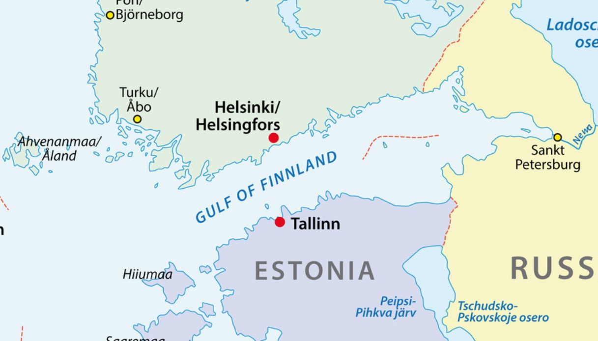 golfo di finlandia petroliera russa
