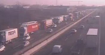 incidente autostrada A4 Milano traffico code
