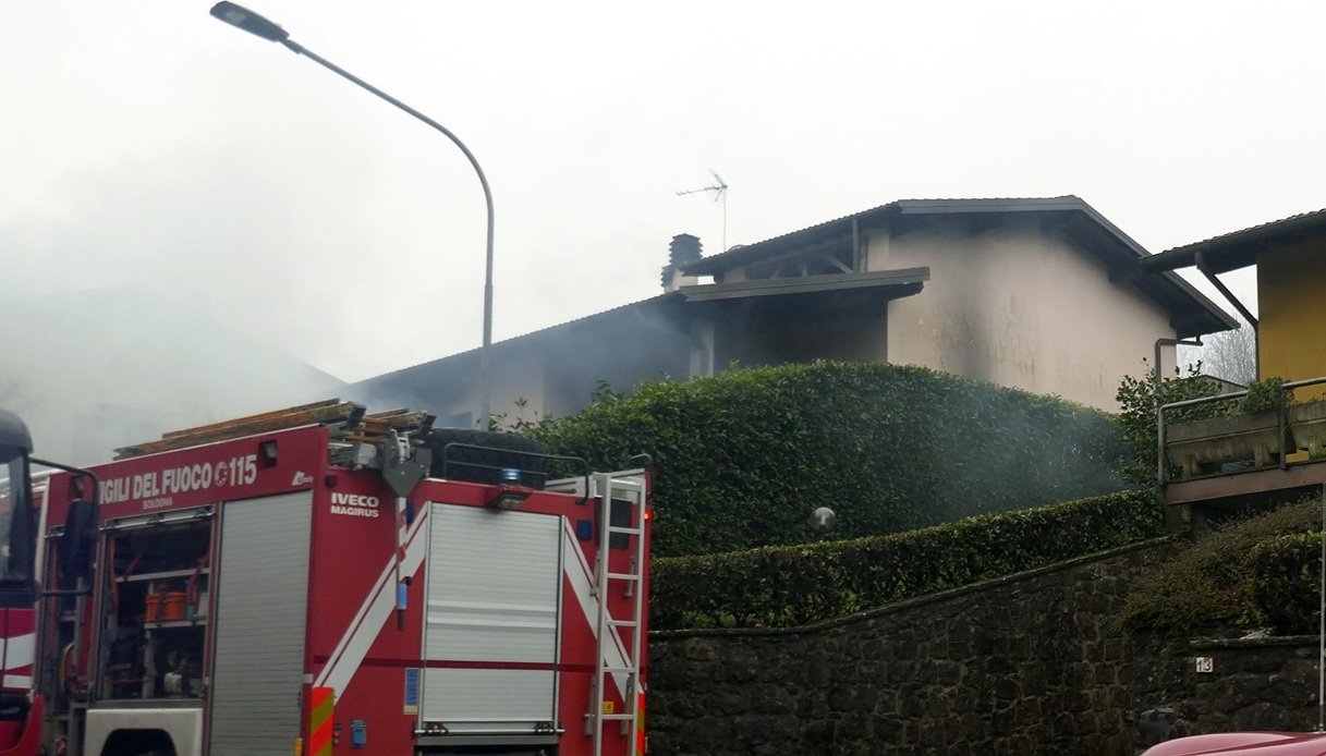 Villetta Montepiano incendiata